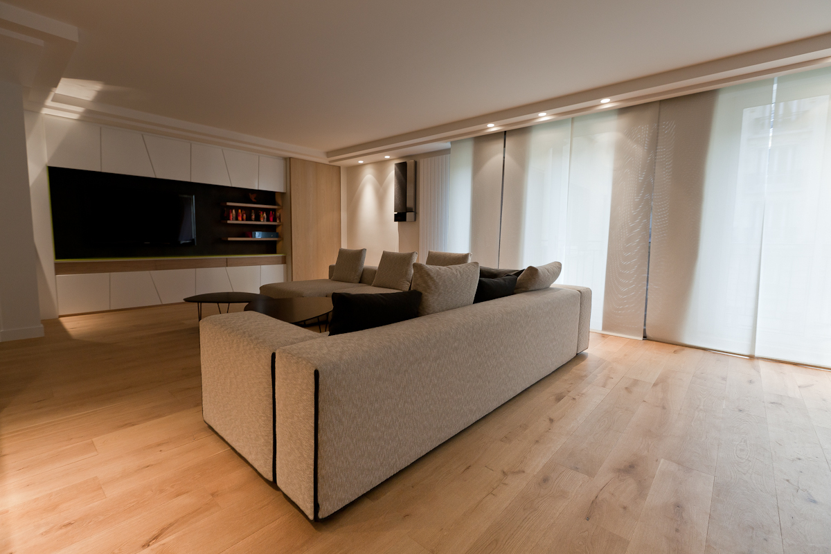 Background parquet collé